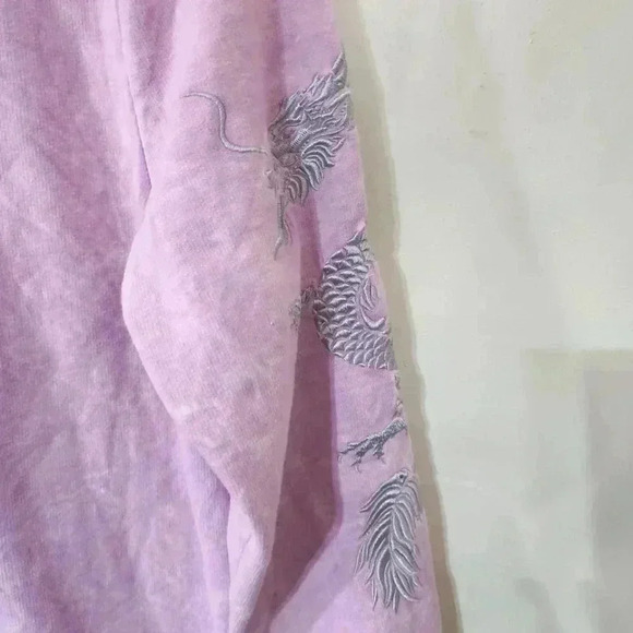 BLIND Rooster Kanji Dragon Print Sweatshirt. Size small - Picture 6 of 8